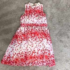 Windy City floral sleeveless dress